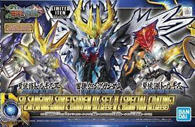 Bandai 5058904 SD SANGOKUSOKETSUDEN DX SET II [Special Coating Version] - Hobbytech Toys