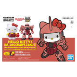 Bandai Hello Kitty MS-06S Chars Zaku II Bandai PLASTIC MODELS