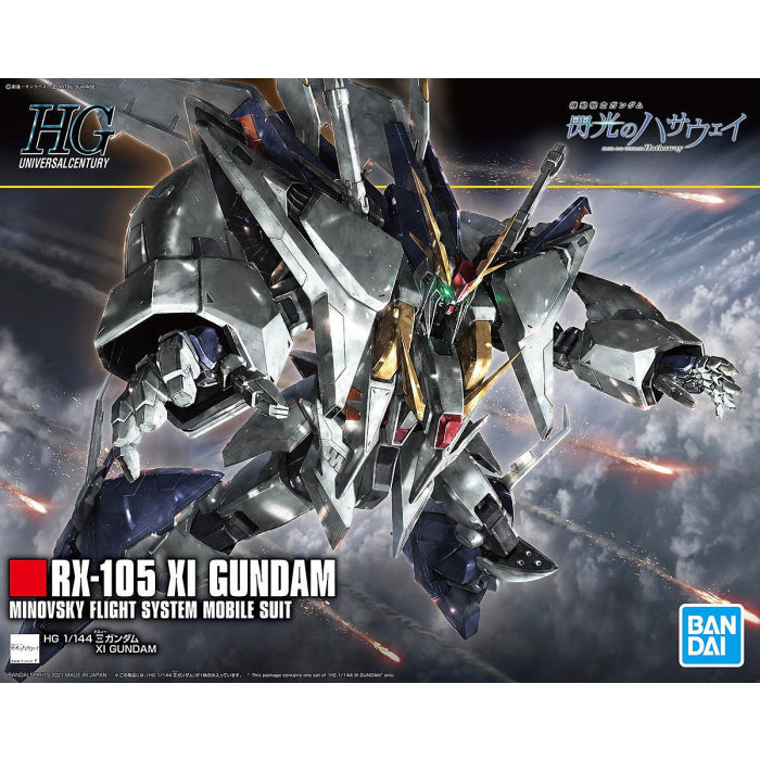 Bandai 5061331 HG 1/144 Xi Gundam Plastic Model Kit - Hobbytech Toys
