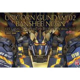 Bandai PG 1/60 RX-0 Unicorn Gundam 02 Banshee Norn Model Kit - Hobbytech Toys