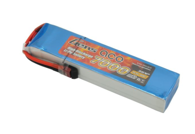 Gens Ace 7000mah 3S 11.1v 40C Soft Case Lipo Battery (Deans Plug) Gens Ace BATTERIES & CHARGERS