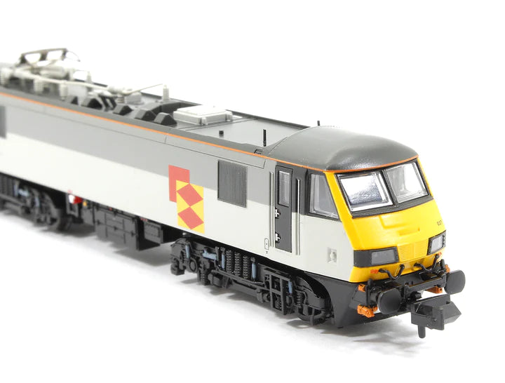 Graham Farish 371-781SF N Gauge Class 90/0 90037 BR Railfreight Distribution Sector DCC/Sound - Hobbytech Toys