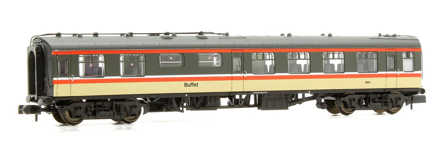 Grahman Farish 374-111 N BR Mk1 RMB Mini Buffet Car Intercity - Hobbytech Toys