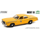 Greenlight 1/43 Rocky III (1982) 1978 Dodge Monaco - City Cab Co. Movie - Hobbytech Toys