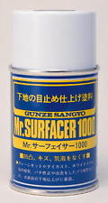 Mr Surfacer 1000 Spray Mr Hobby PAINT, BRUSHES & SUPPLIES
