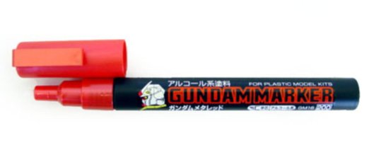 Mr Hobby Gundam Marker Metallic Red Mr Hobby PAINT, BRUSHES & SUPPLIES