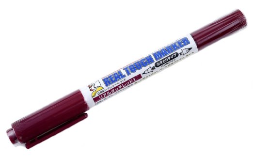 Mr Hobby Gundam Real Touch Marker Red 1 Mr Hobby PAINT, BRUSHES & SUPPLIES