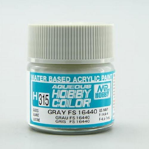 Mr Hobby Aqueous 315 Gloss Grey Fs16440 10ml Mr Hobby PAINT, BRUSHES & SUPPLIES