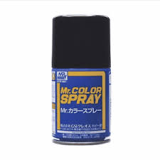 Mr Hobby Mr Color 002 Gloss Black Spray Mr Hobby PAINT, BRUSHES & SUPPLIES