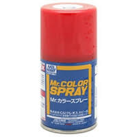 Mr Hobby Mr Color 75 Metallic Gloss Red Spray Mr Hobby PAINT, BRUSHES & SUPPLIES