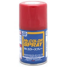 Mr Hobby Mr Color 108 Semi Gloss Character Red Spray Mr Hobby PAINT, BRUSHES & SUPPLIES
