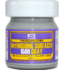 Mr Hobby Mr Surfacer 1500 Grey Mr Hobby PAINT, BRUSHES & SUPPLIES