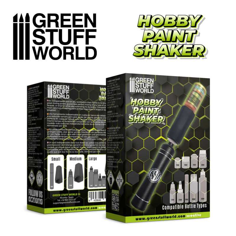 Green Stuff World Rotational Paint Shaker - Hobbytech Toys