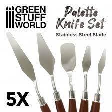 Green Stuff World Palette knife - Modeling Spatulas Tools - Hobbytech Toys