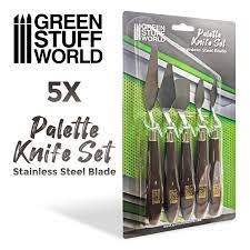 Green Stuff World Palette knife - Modeling Spatulas Tools - Hobbytech Toys