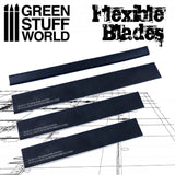 Green Stuff World Steel Flexible Clay Blade Set (3) Green Stuff World TOOLS