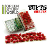 Green Stuff World Shrubs Tufts 6mm Self-Adhesive Red Flowers Green Stuff World TRAINS - SCENERY