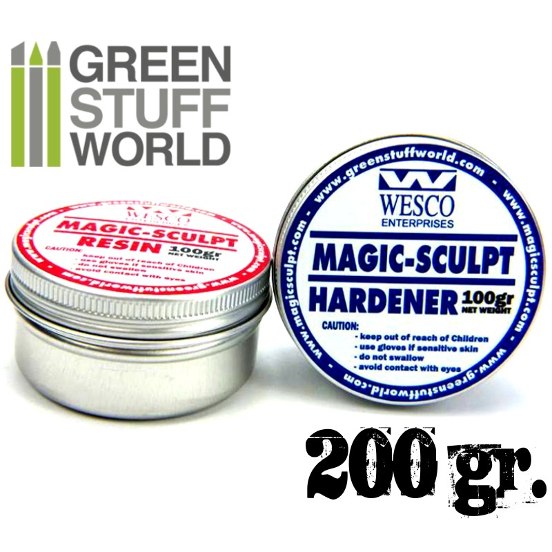 Green Stuff World Magic Sculpt 2 Part Epoxt Putty (200G) Green Stuff World TOOLS