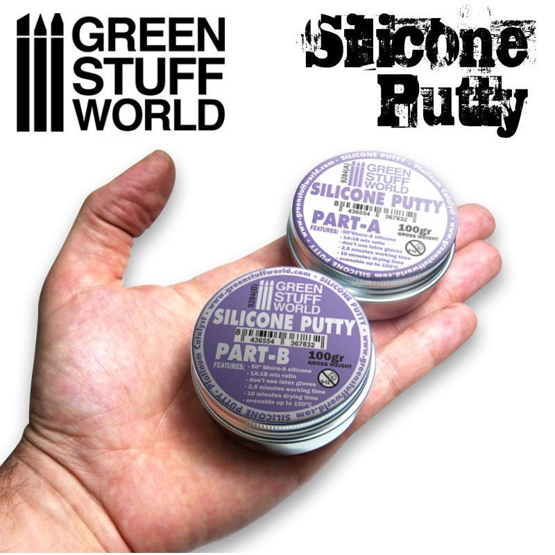 Green Stuff World Violet Silicone 2-Part Putty 200g Green Stuff World PAINT, BRUSHES & SUPPLIES