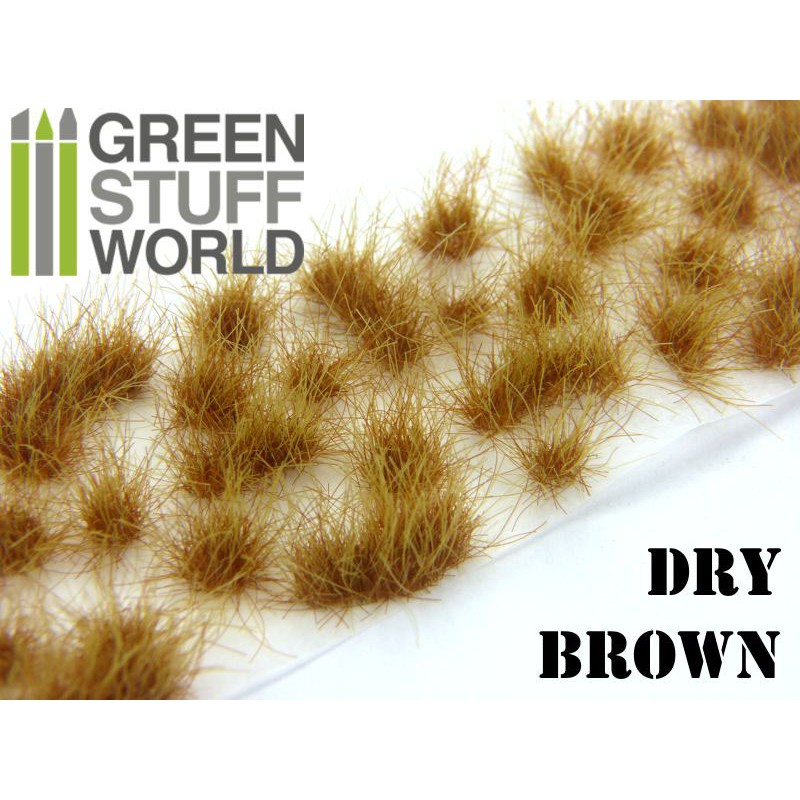 Green Stuff World Grass Tufts XL 12mm Self-Adhesive Dry Brown Green Stuff World TRAINS - SCENERY