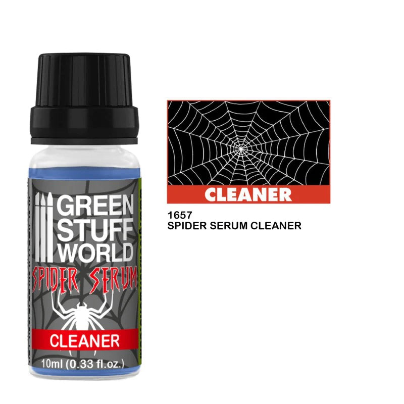 Green Stuff World 1657 Spider Serum Cleaner 10 ml Green Stuff World PAINT, BRUSHES & SUPPLIES