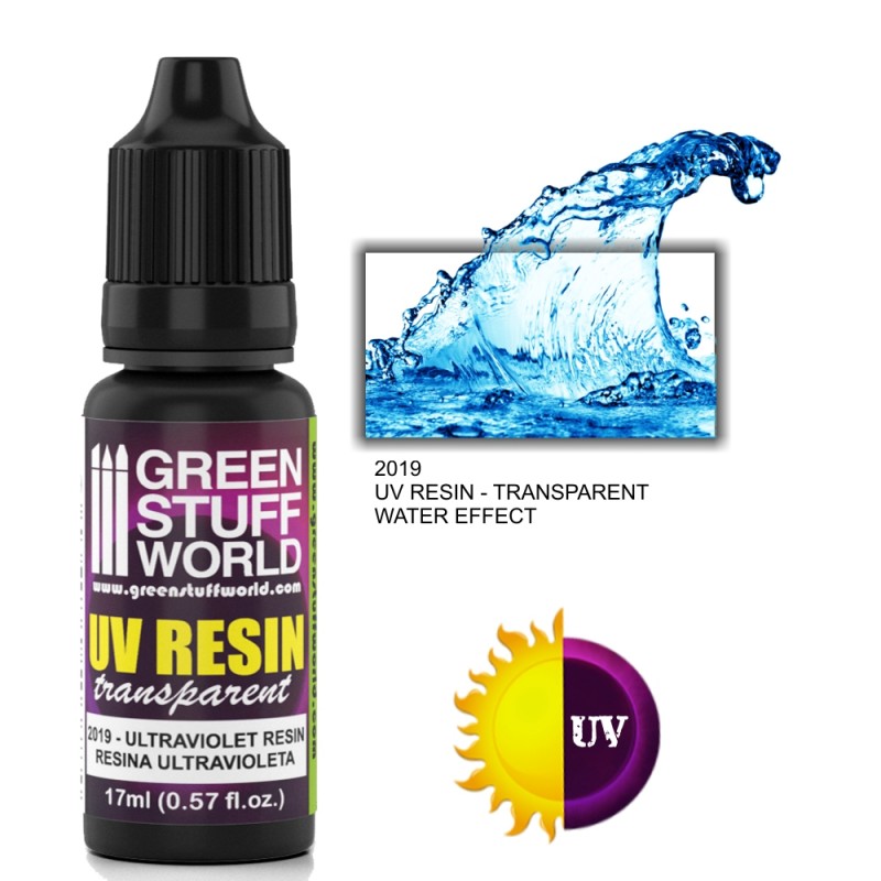 Green Stuff World 2019 UV Resin - Water Effect 17ml Green Stuff World PAINT, BRUSHES & SUPPLIES