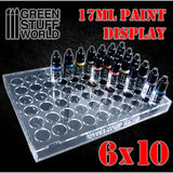 Green Stuff World Acrylic Paint Bottle Display - 17ml Bottles - Hobbytech Toys