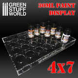 Green Stuff World Acrylic Paint Bottle Display - 30ml Bottles - Hobbytech Toys