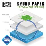 Green Stuff World Hydro Paper For Wet Palette 130x180mm (50 Sheets) Green Stuff World PAINT, BRUSHES & SUPPLIES