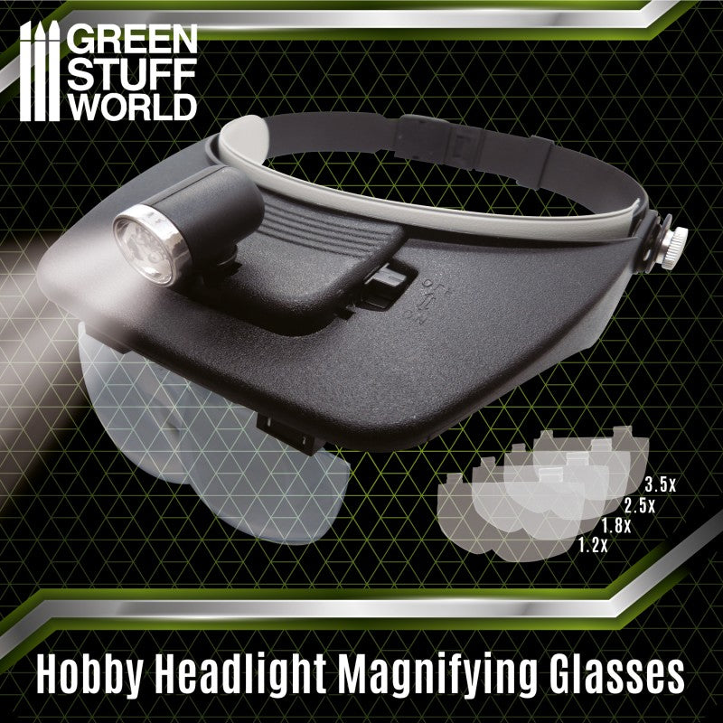 Green Stuff World Headlight Magnifying Glasses Green Stuff World TOOLS