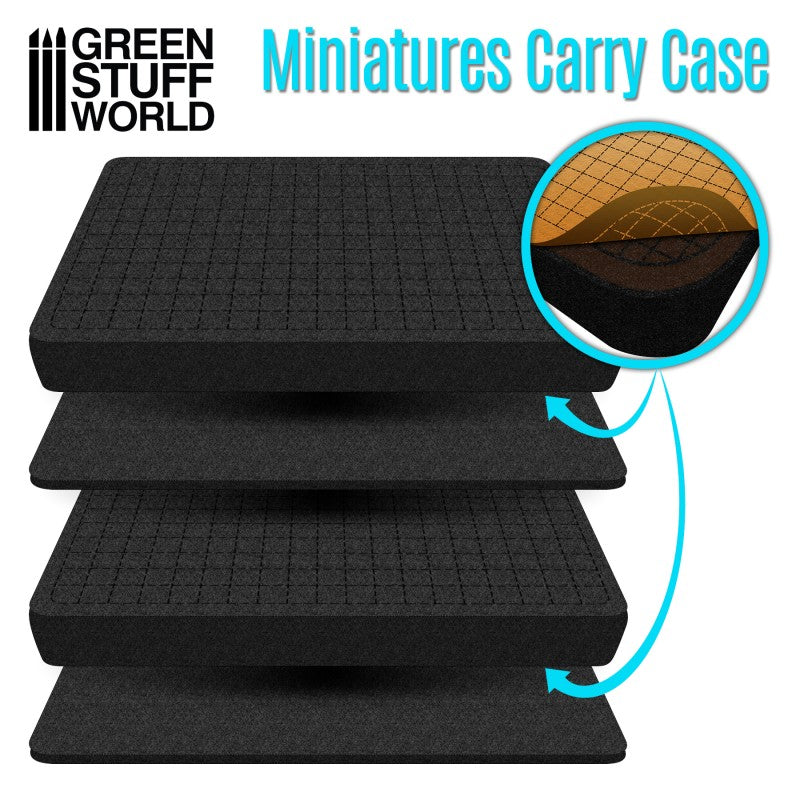 Green Stuff World Miniatures Carry Case (Pick And Pluck Foam Insert) Green Stuff World TOOLS