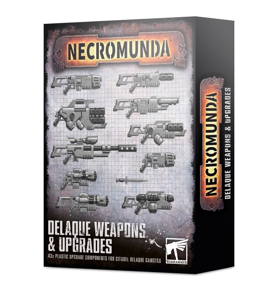 Games Workshop 300-83 Necromunda Delaque Weapons and Upgrades - Hobbytech Toys
