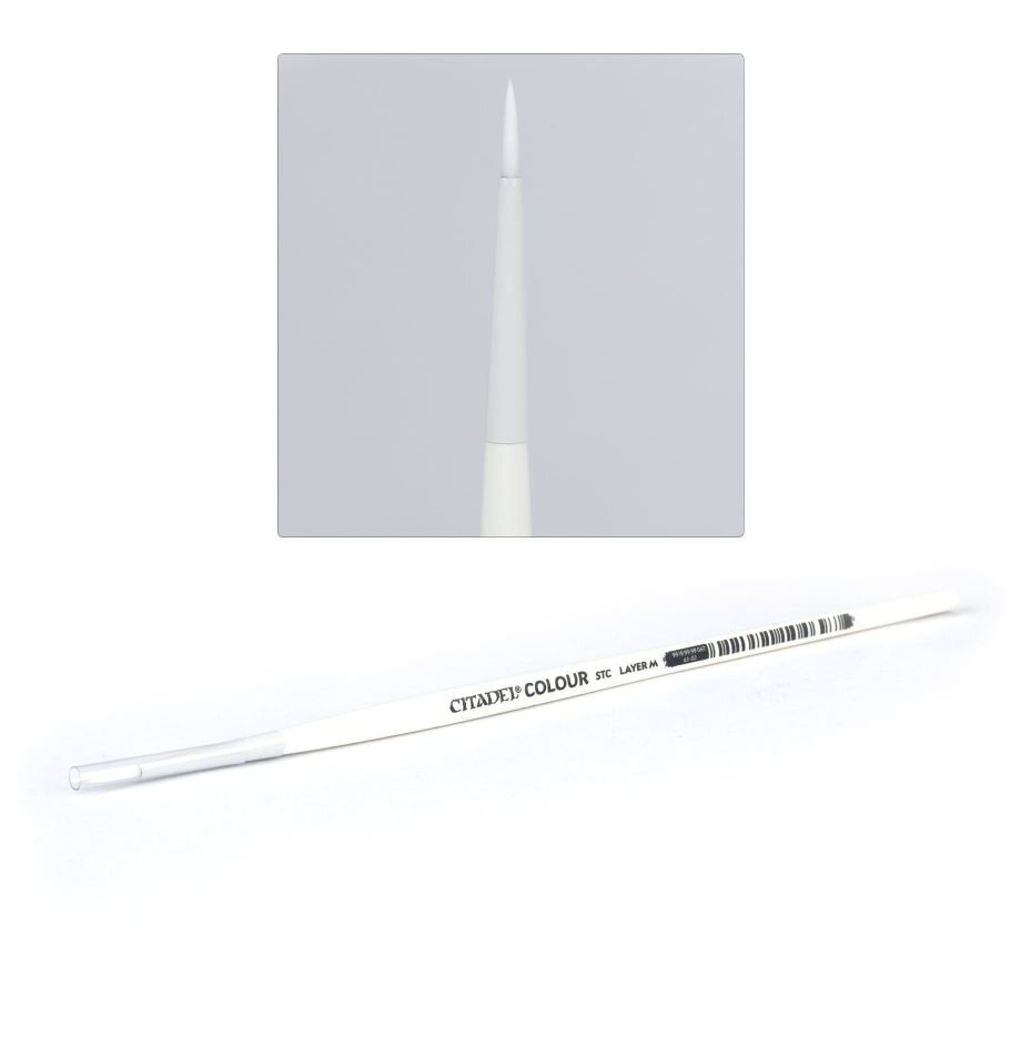 GW 63-02 Citadel Synthetic Layer Brush Medium Games Workshop PAINT, BRUSHES & SUPPLIES