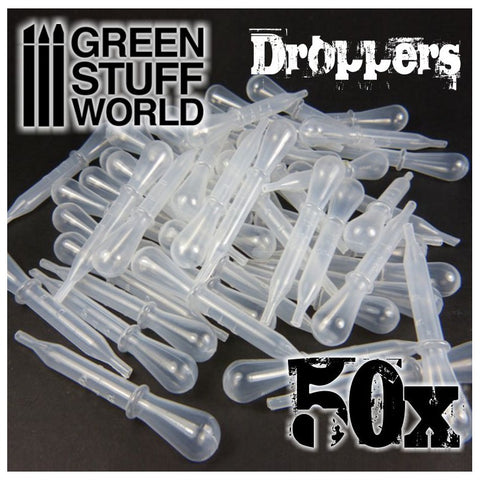 Green Stuff World Droppers With Suction Bulb (50pcs) - Hobbytech Toys