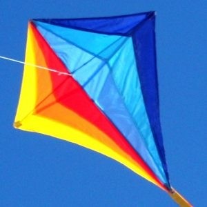 Hengda Rainbow Diamond 70X60Cm Kite (No.3) - Hobbytech Toys