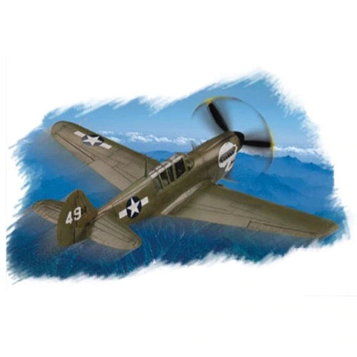 HobbyBoss 1/72 P-40N Kitty hawk Plastic Model Kit [80252] - Hobbytech Toys