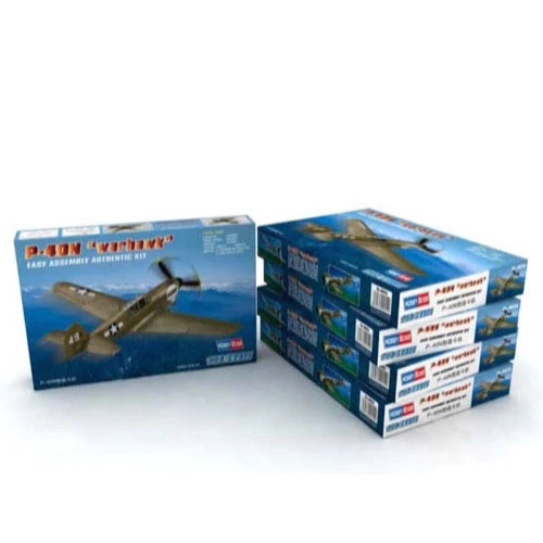 HobbyBoss 1/72 P-40N Kitty hawk Plastic Model Kit [80252] - Hobbytech Toys