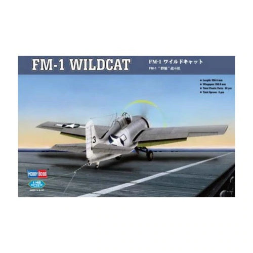 HobbyBoss 1/48 FM-1 Wildcat Plastic Model Kit [80329] - Hobbytech Toys