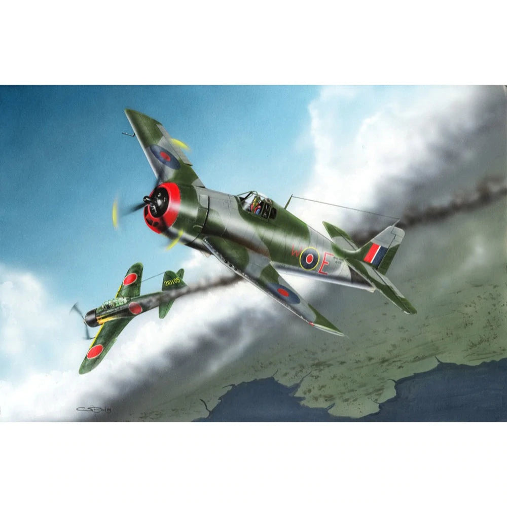 HobbyBoss 1/48 British Fleet Air Arm Hellcat Mk.I Plastic Model Kit [80360] - Hobbytech Toys