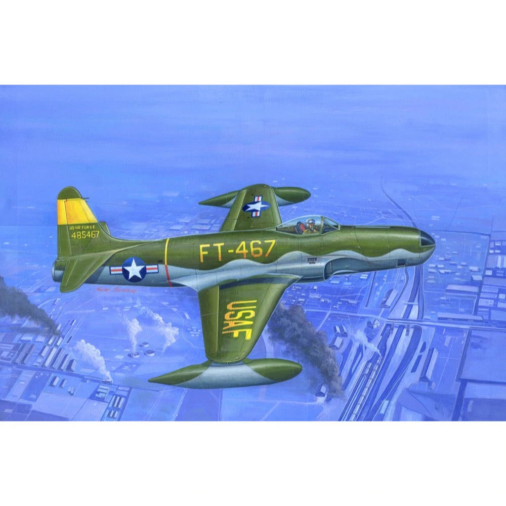 HobbyBoss 1/48 RF-80A Shooting Star fighter Plastic Model Kit [81724] - Hobbytech Toys