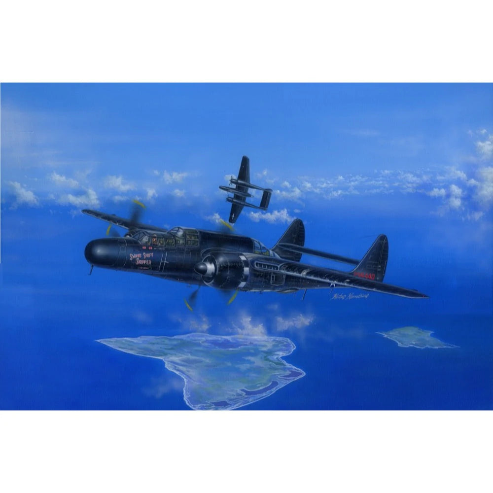 HobbyBoss 1/48 P-61B Black Widow Plastic Model Kit [81731] - Hobbytech Toys