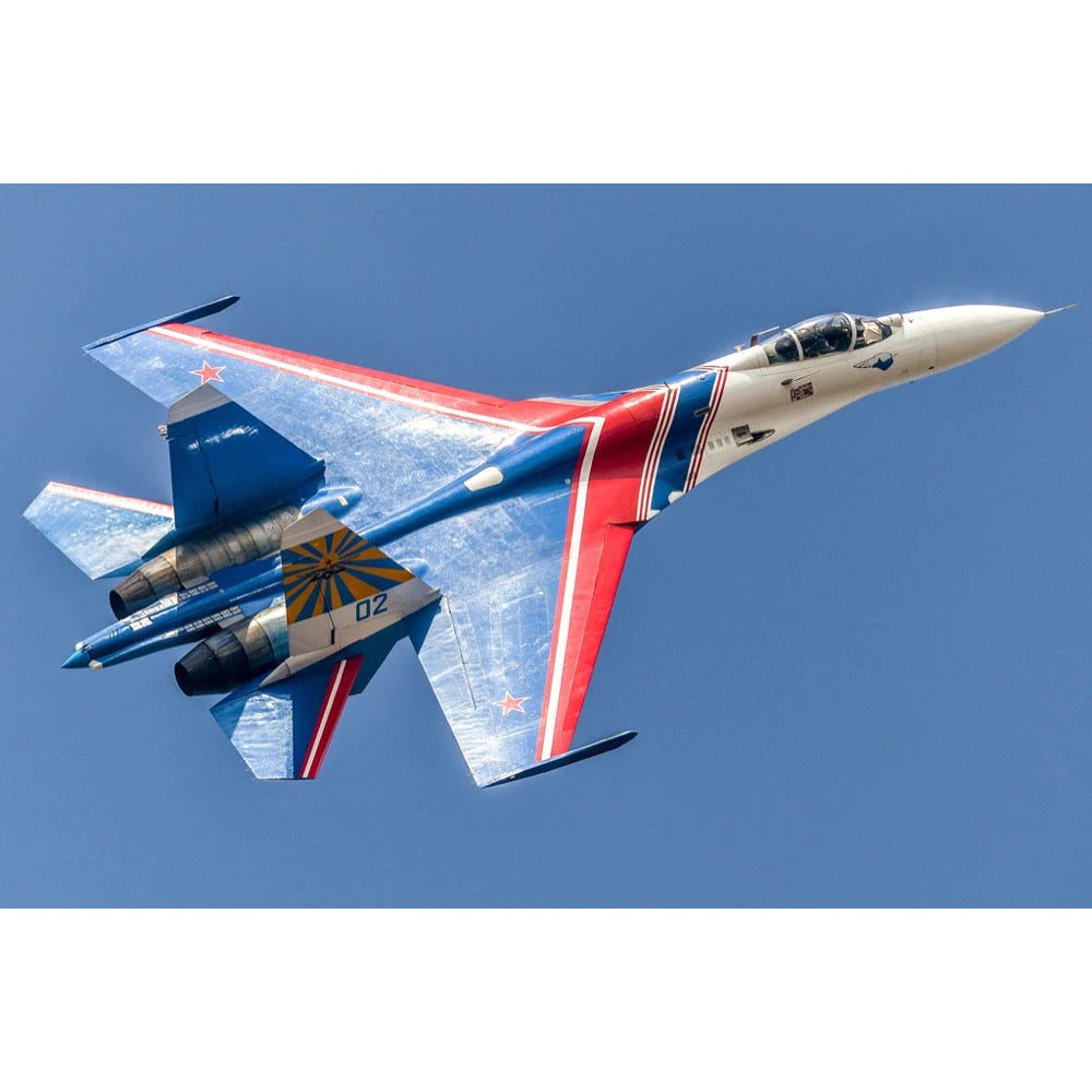 HobbyBoss 1/48 Su-27 Flanker B - Russian Knights Plastic Model Kit [81776] - Hobbytech Toys