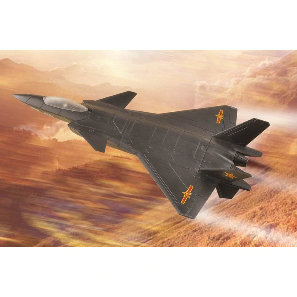 HobbyBoss 200mm Chinese J-20 Mighty Dragon Plastic Model Kit [81902] - Hobbytech Toys