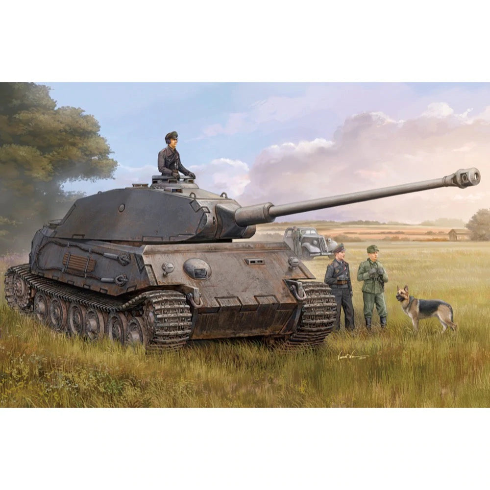 HobbyBoss 1/35 German VK4502 (P) Vorne Plastic Model Kit [82444] - Hobbytech Toys