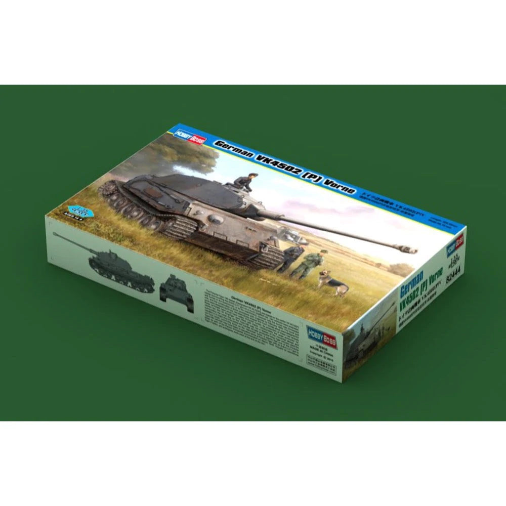 HobbyBoss 1/35 German VK4502 (P) Vorne Plastic Model Kit [82444] - Hobbytech Toys