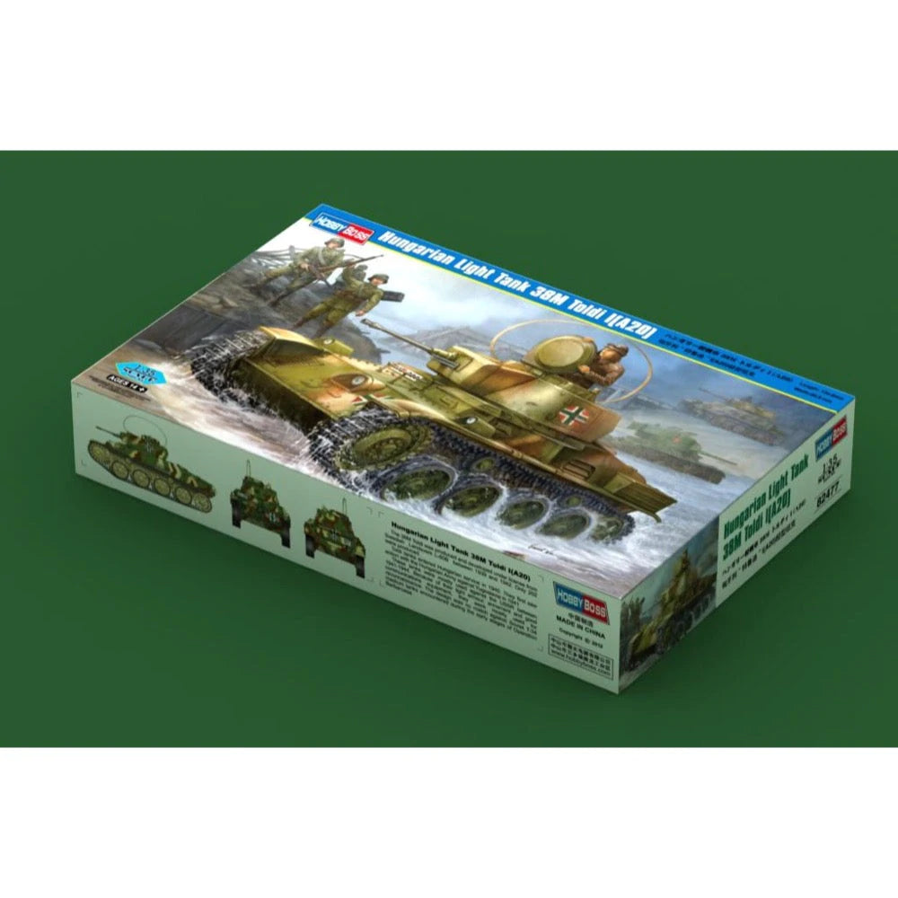 HobbyBoss 1/35 Hungarian Light Tank 38M Toldi I(A20) Plastic Model Kit [82477] - Hobbytech Toys