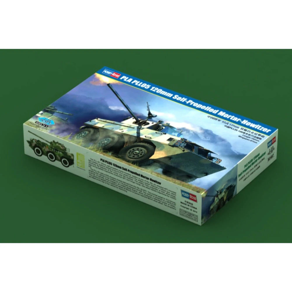 HobbyBoss 1/35 PLA PLL05 120mm Self-Propelled Mortar-Howitzer Plastic Model Kit [82487] - Hobbytech Toys