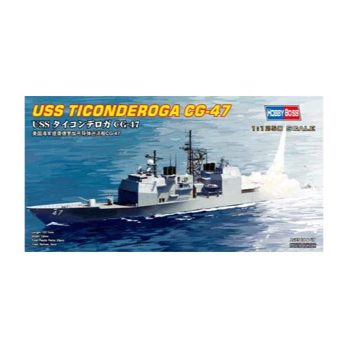 HobbyBoss 1/1250 TICONDEROGA CG-47 Plastic Model Kit [82501] - Hobbytech Toys