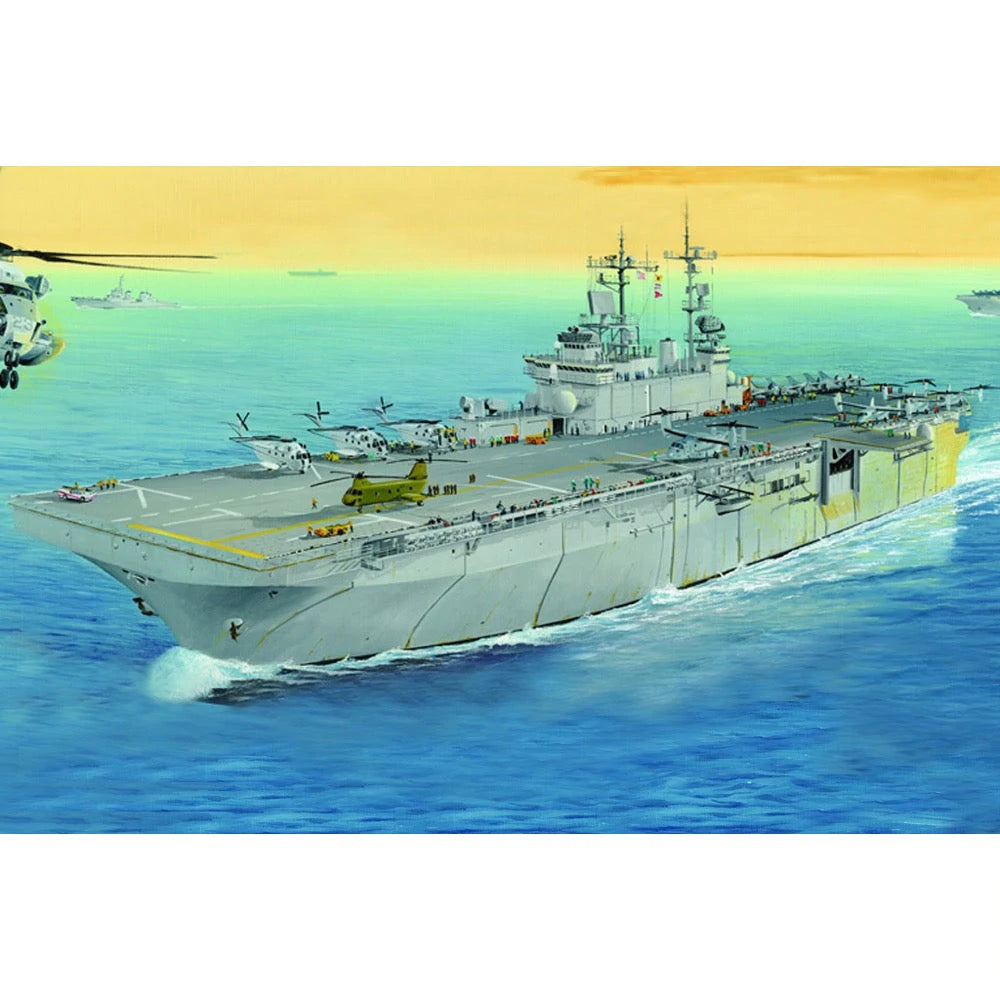 HobbyBoss 1/700 Wasp LHD-1 Plastic Model Kit [83402] - Hobbytech Toys