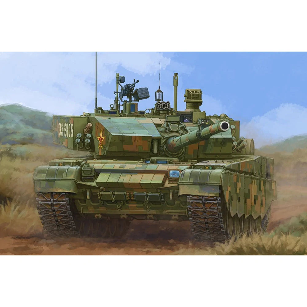 HobbyBoss 1/35 PLA ZTZ-99A MBT Plastic Model Kit [84518] - Hobbytech Toys